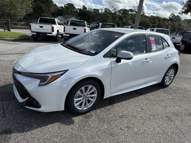 new 2025 Toyota Corolla Hatchback car, priced at $27,010