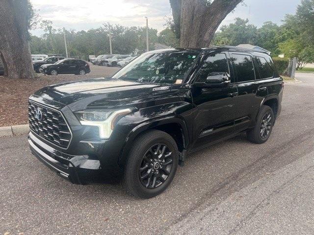 used 2023 Toyota Sequoia car, priced at $62,000