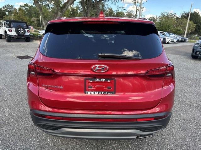 used 2021 Hyundai Santa Fe car, priced at $15,000