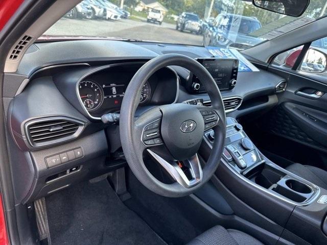 used 2021 Hyundai Santa Fe car, priced at $15,000