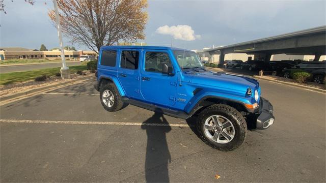 used 2022 Jeep Wrangler Unlimited car, priced at $37,995