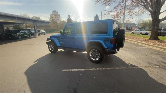 used 2022 Jeep Wrangler Unlimited car, priced at $37,995