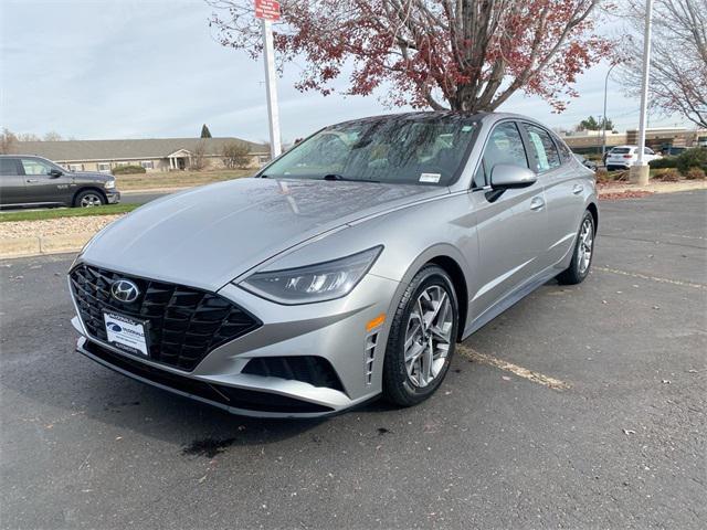 used 2021 Hyundai Sonata car, priced at $18,101