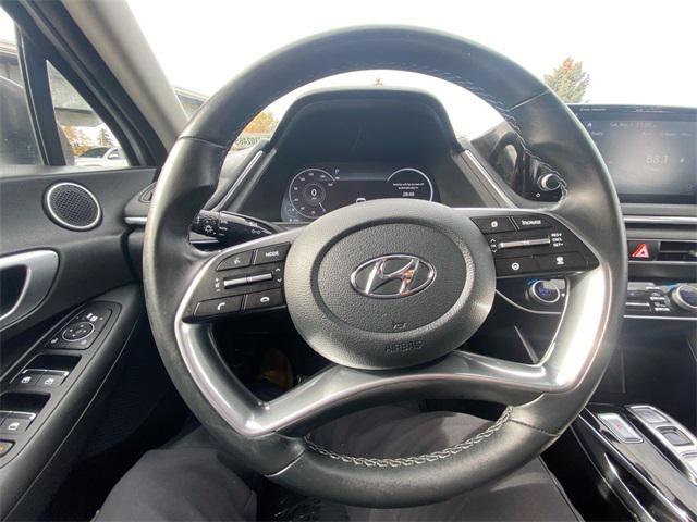 used 2021 Hyundai Sonata car, priced at $18,101