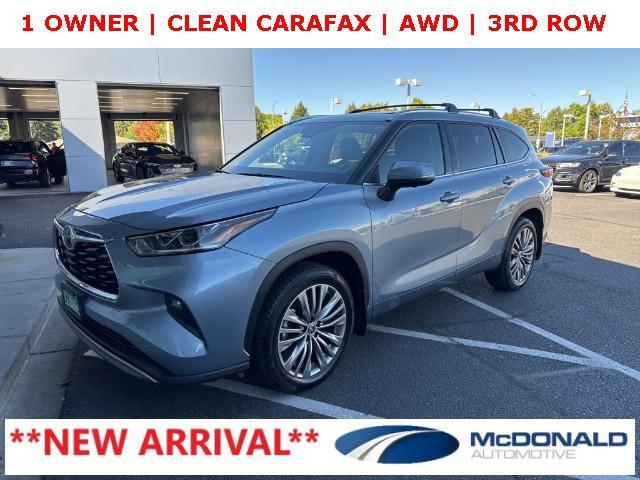 used 2023 Toyota Highlander car, priced at $43,000