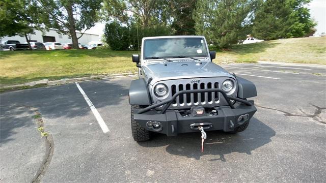 used 2017 Jeep Wrangler Unlimited car, priced at $23,195