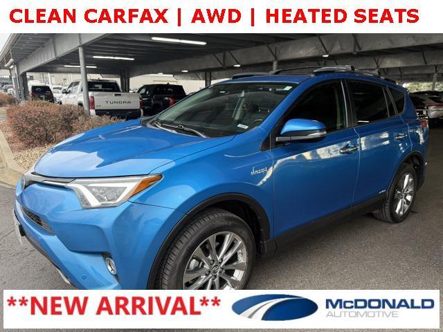 used 2018 Toyota RAV4 Hybrid car, priced at $19,500
