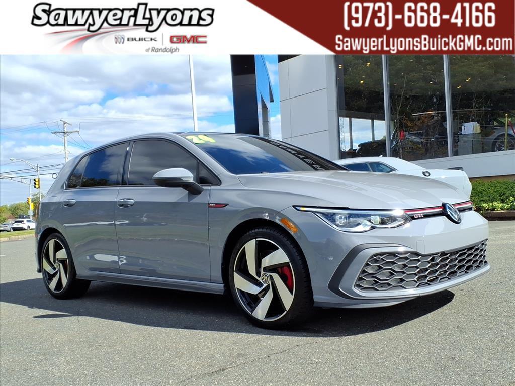 used 2024 Volkswagen Golf GTI car, priced at $29,464