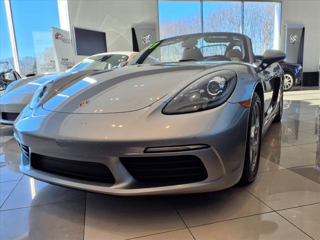 used 2017 Porsche 718 Boxster car, priced at $44,950