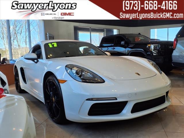 used 2017 Porsche 718 Cayman car, priced at $39,646