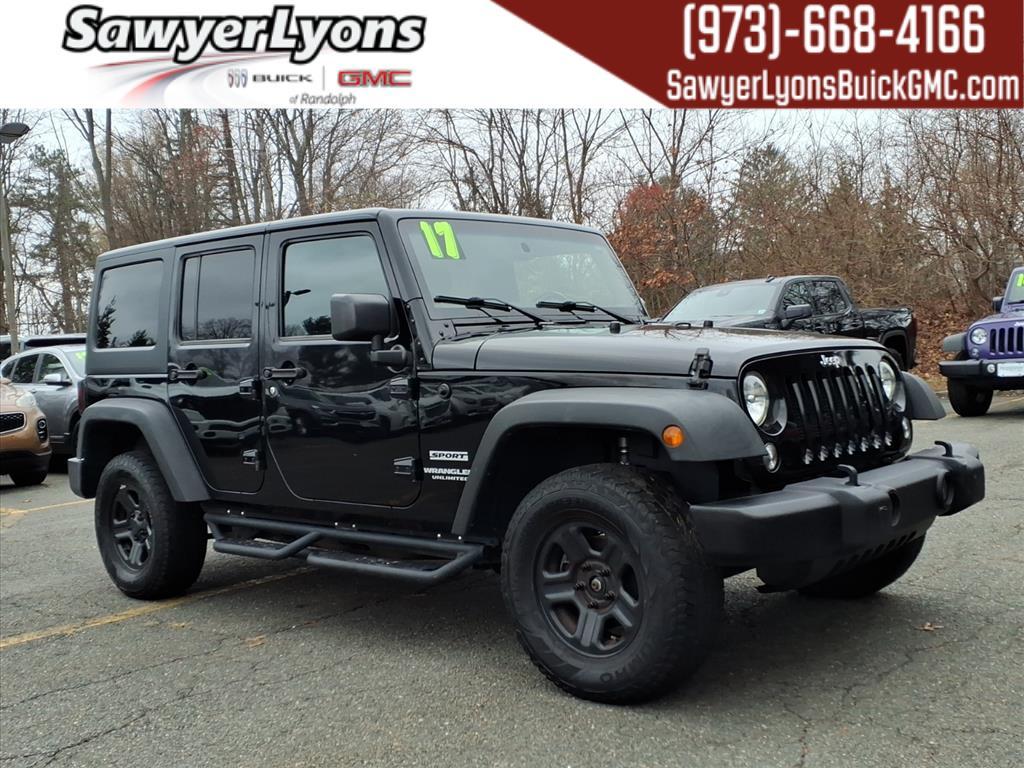 used 2017 Jeep Wrangler Unlimited car, priced at $17,985