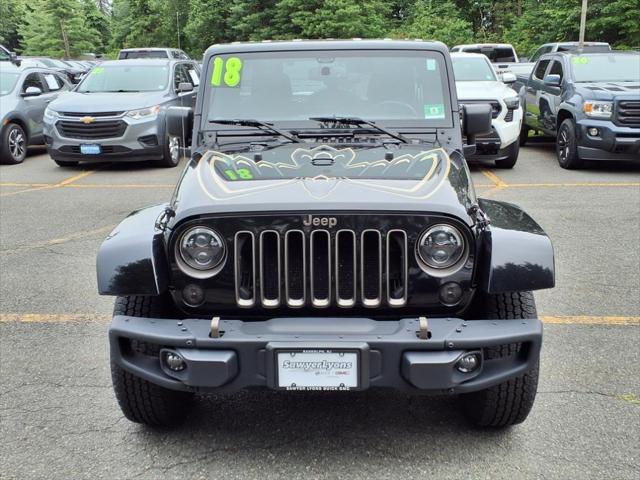 used 2018 Jeep Wrangler JK Unlimited car, priced at $19,989