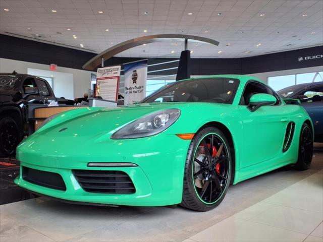 used 2017 Porsche 718 Cayman car, priced at $59,985
