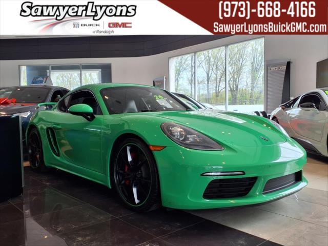 used 2017 Porsche 718 Cayman car, priced at $59,985