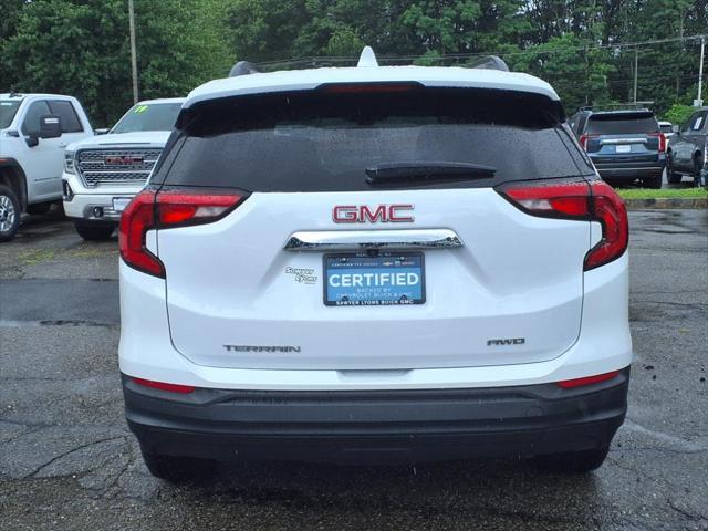 used 2021 GMC Terrain car, priced at $18,217