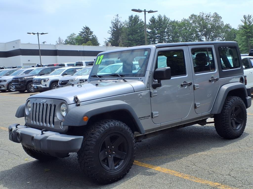 used 2017 Jeep Wrangler Unlimited car, priced at $15,613