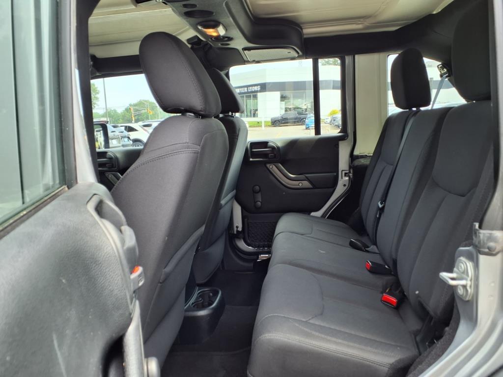 used 2017 Jeep Wrangler Unlimited car, priced at $15,613