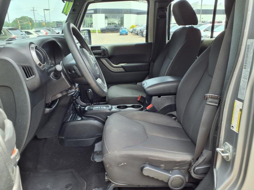 used 2017 Jeep Wrangler Unlimited car, priced at $15,613