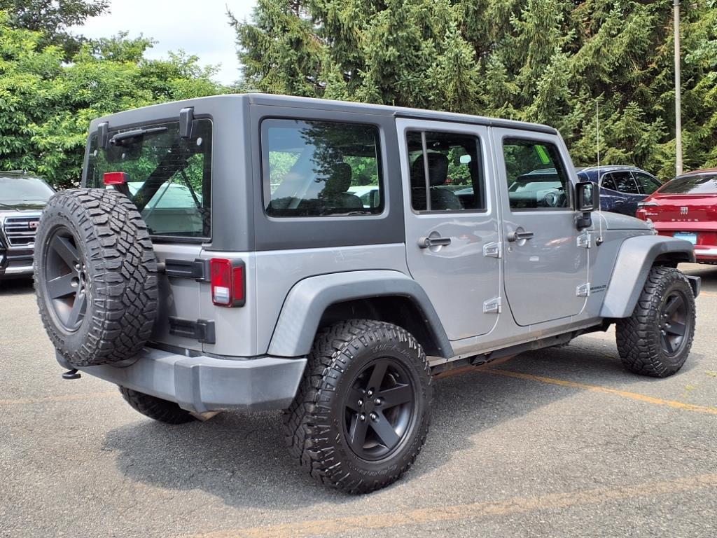 used 2017 Jeep Wrangler Unlimited car, priced at $15,613