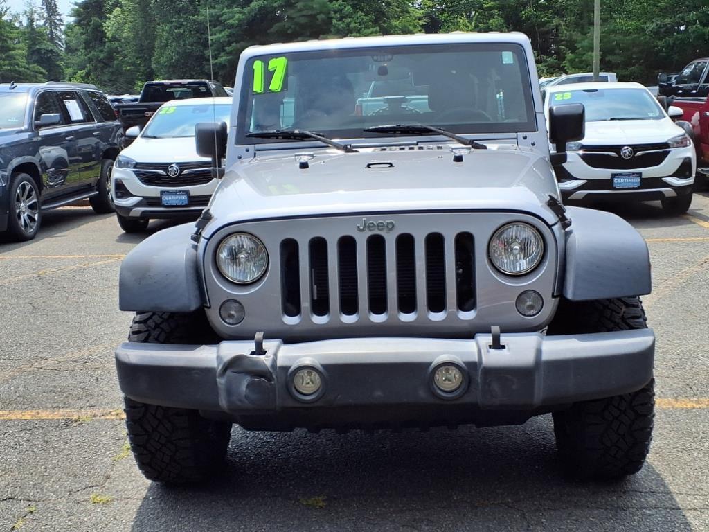 used 2017 Jeep Wrangler Unlimited car, priced at $15,613