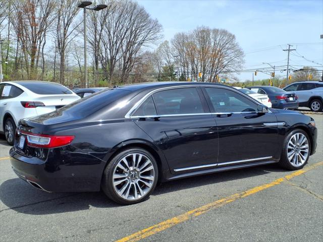 used 2017 Lincoln Continental car, priced at $19,985