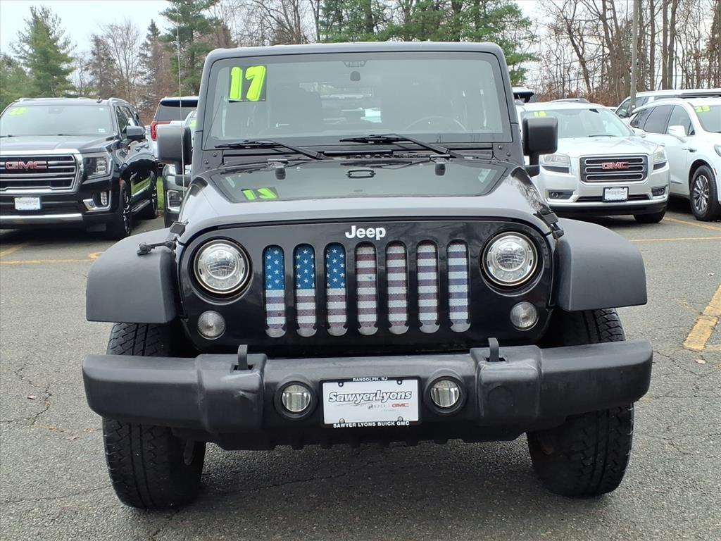 used 2017 Jeep Wrangler car, priced at $16,750