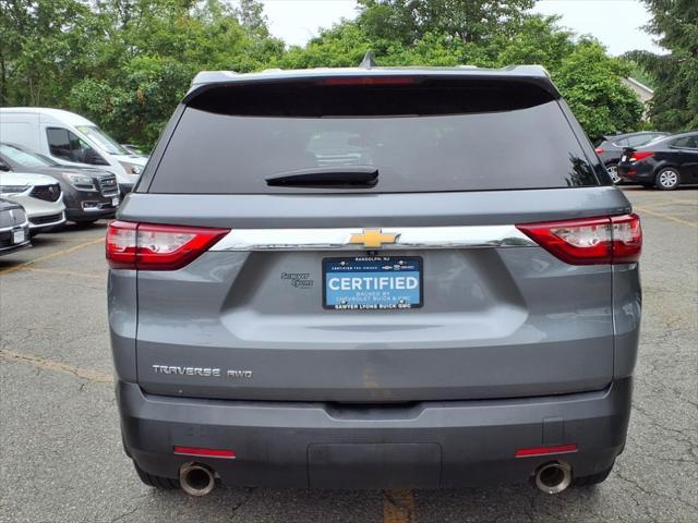 used 2021 Chevrolet Traverse car, priced at $24,339