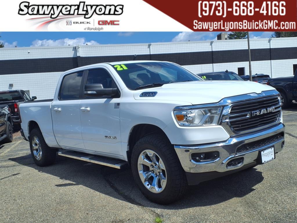 used 2021 Ram 1500 car, priced at $29,587