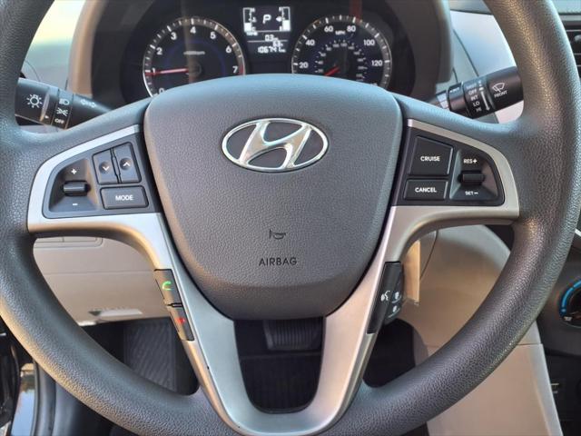 used 2015 Hyundai Accent car, priced at $7,216