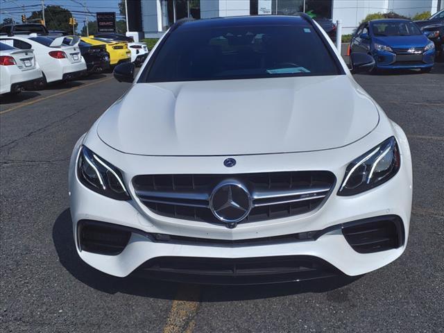 used 2018 Mercedes-Benz AMG E 63 car, priced at $61,559