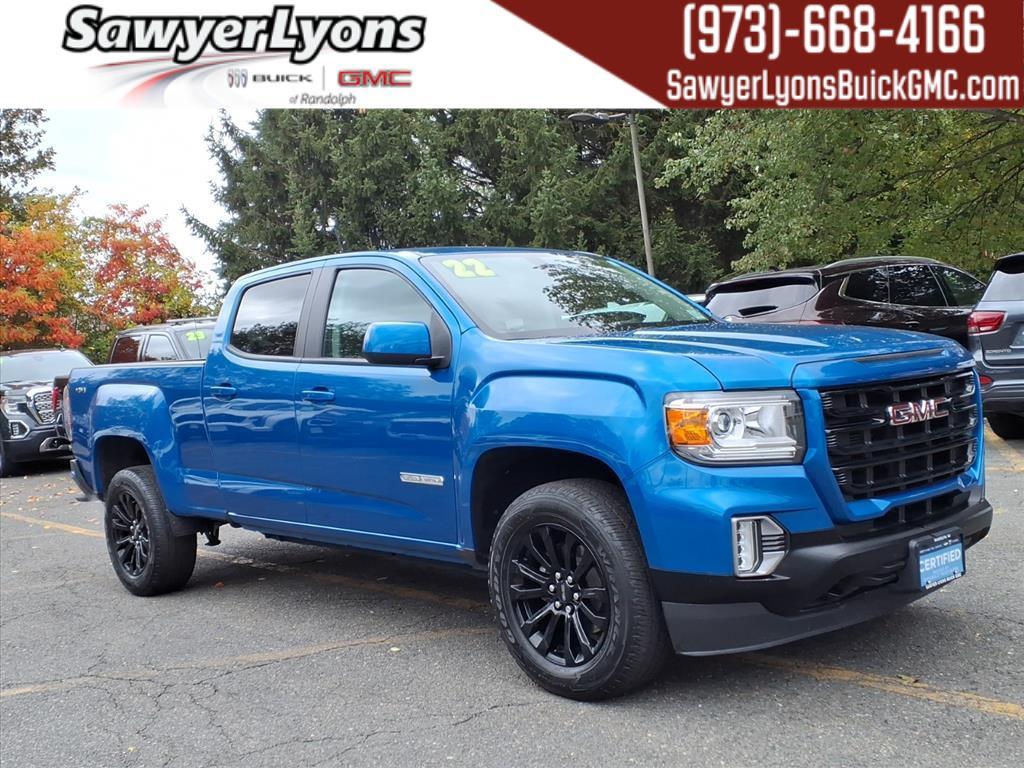 used 2022 GMC Canyon car, priced at $32,606