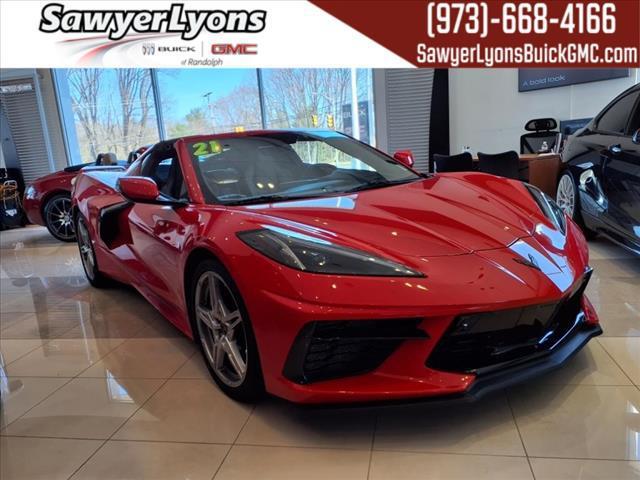 used 2021 Chevrolet Corvette car, priced at $64,604