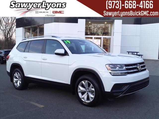 used 2019 Volkswagen Atlas car, priced at $18,758