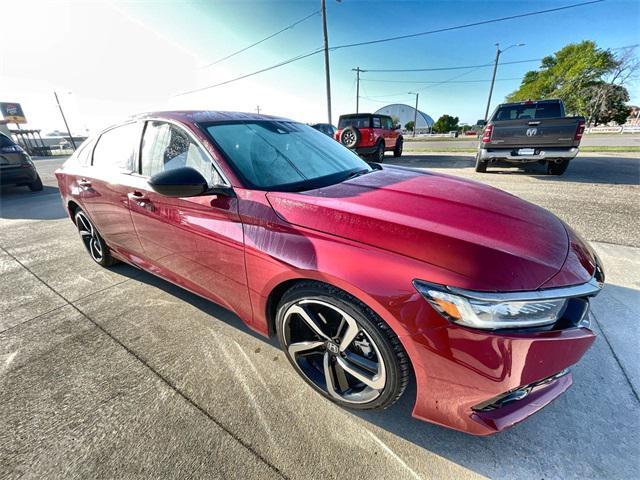 used 2021 Honda Accord car, priced at $27,025