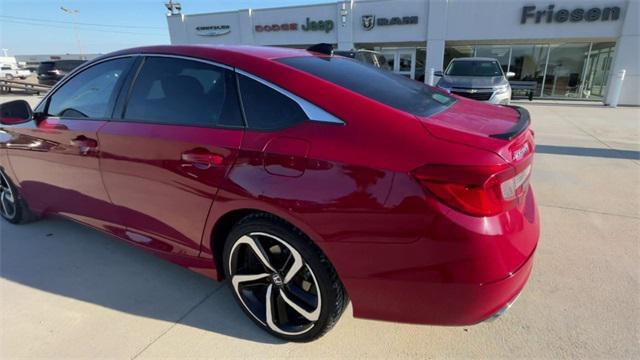 used 2021 Honda Accord car, priced at $27,025