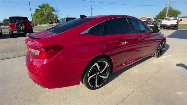 used 2021 Honda Accord car, priced at $27,025