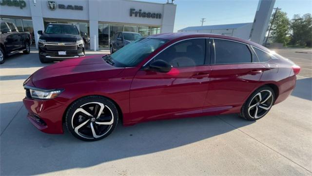 used 2021 Honda Accord car, priced at $27,025
