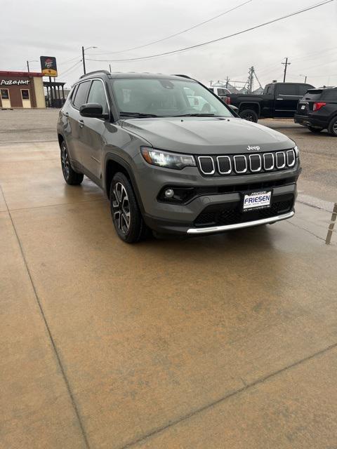 used 2022 Jeep Compass car, priced at $23,000