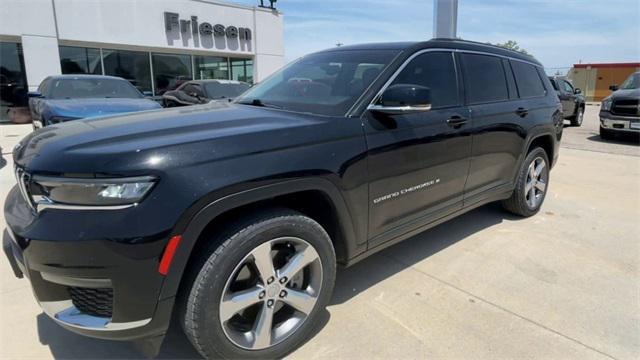 used 2021 Jeep Grand Cherokee L car, priced at $29,750