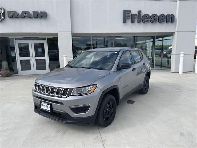 used 2021 Jeep Compass car, priced at $18,697