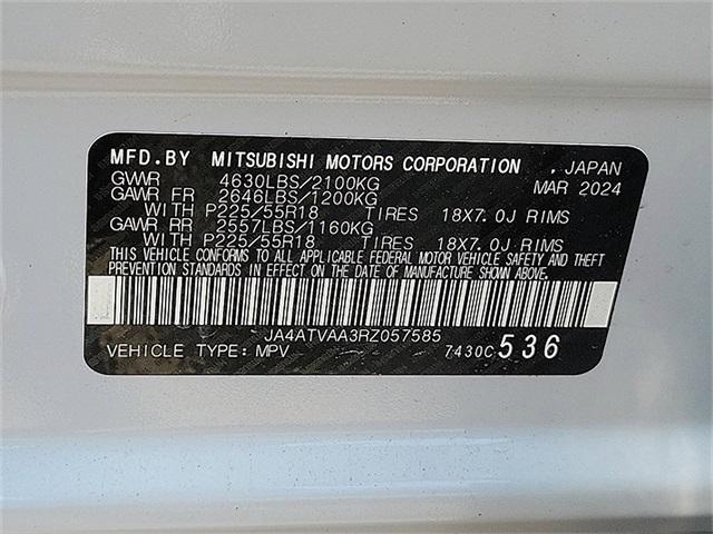 used 2024 Mitsubishi Eclipse Cross car, priced at $29,997