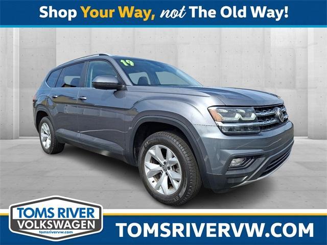 used 2019 Volkswagen Atlas car, priced at $15,998