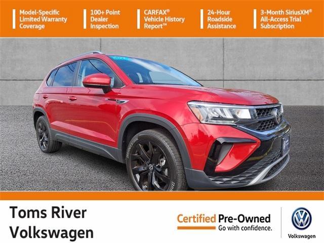 used 2022 Volkswagen Taos car, priced at $21,977