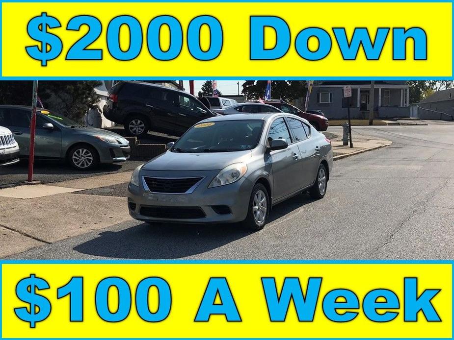 used 2014 Nissan Versa car, priced at $6,195