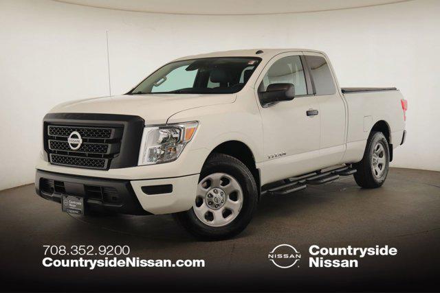 used 2021 Nissan Titan car, priced at $24,999