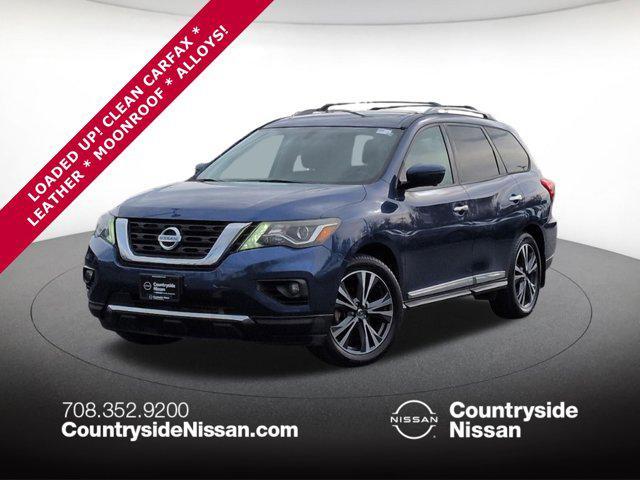 used 2017 Nissan Pathfinder car, priced at $17,498