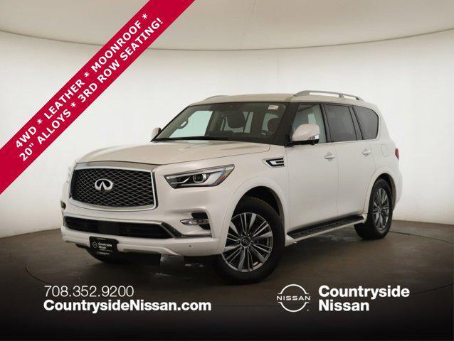 used 2022 INFINITI QX80 car, priced at $37,999