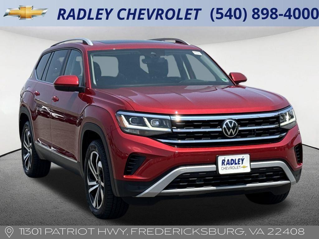 used 2022 Volkswagen Atlas car, priced at $25,800