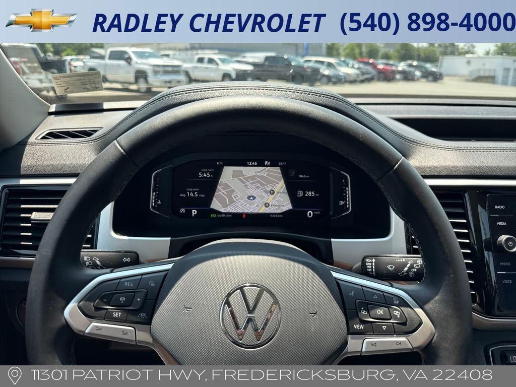 used 2022 Volkswagen Atlas car, priced at $25,800