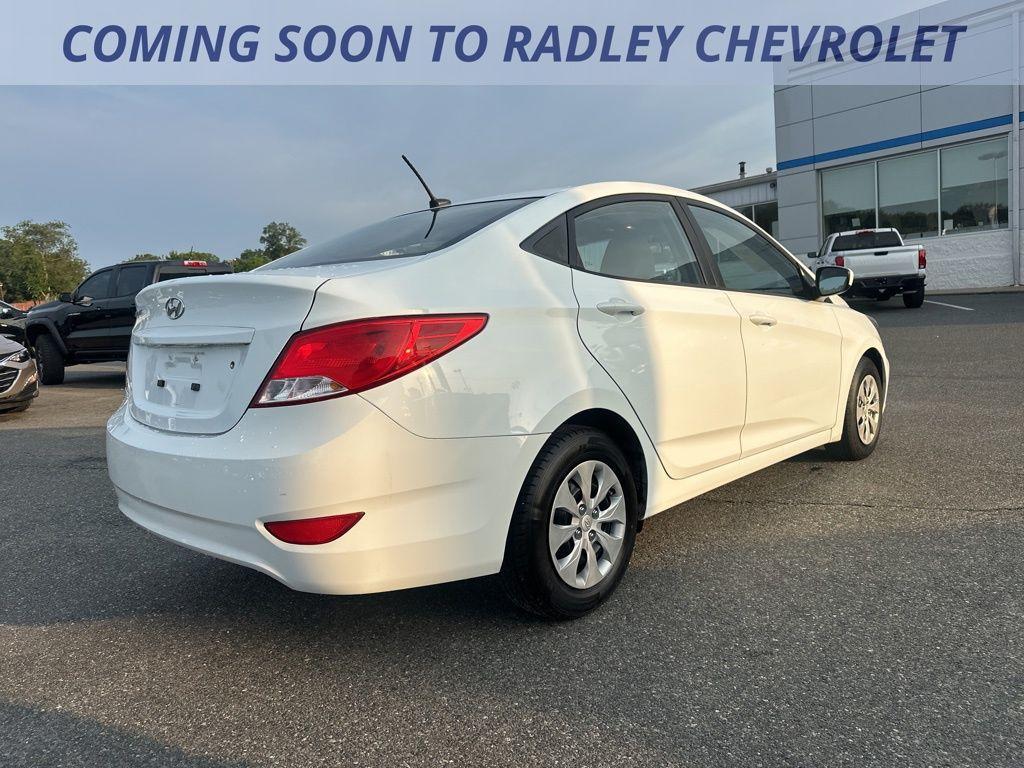 used 2016 Hyundai Accent car, priced at $10,000